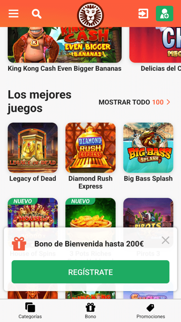 leovegas españa