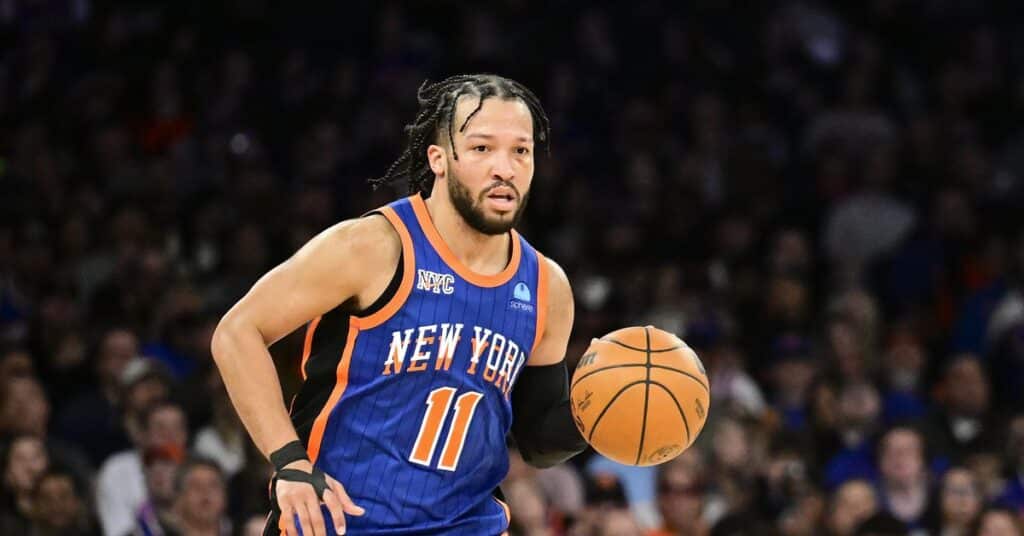 Los New York Knicks. Créditos a Poasting and Toasting.