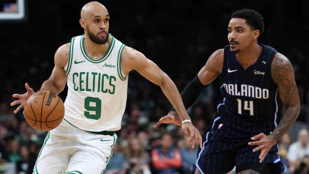 Boston Celtics. Foto AP/Michael Dwyer