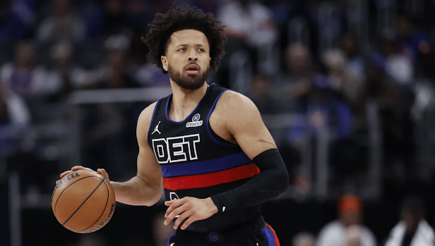 Detroit Pistons. Agradecimientos a Rick Osentoski-Imagn Images.
