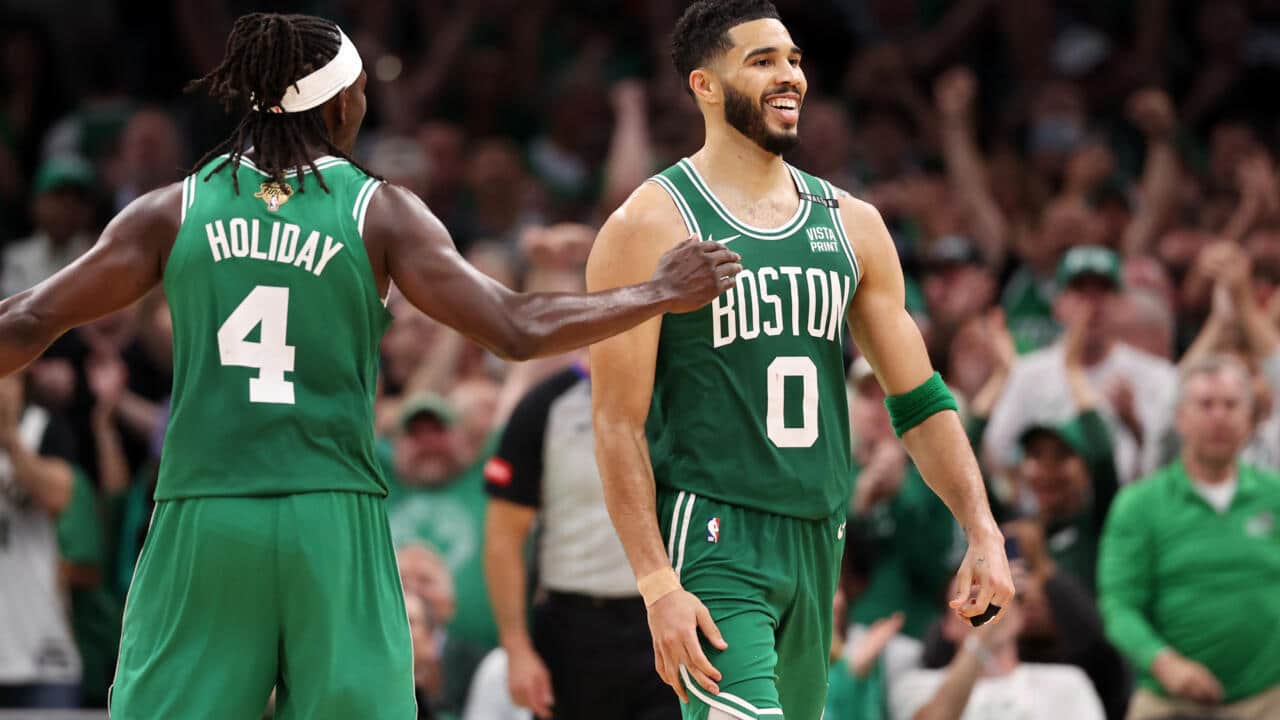 Boston Celtics. ELSA / GETTY IMAGES NORTH AMERICA/AFP