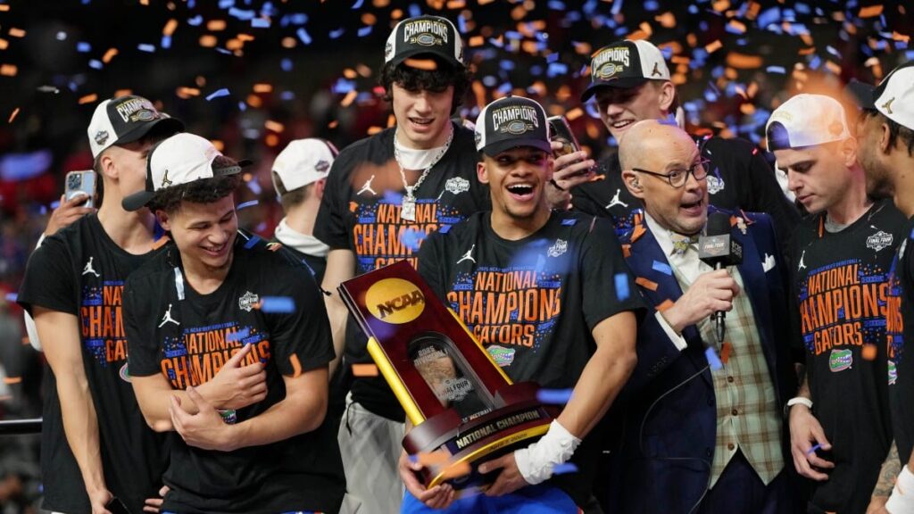 Los Florida Gators se coronan campeones del March Madness. Agradecimientos a CDNDeportes.